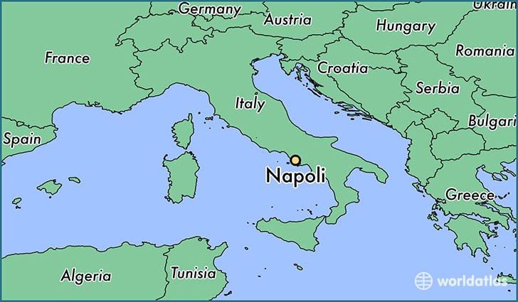 Napoli na karti