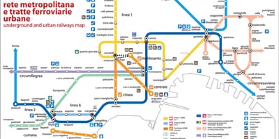 Autobus Napulj karti