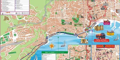 Napulj, Italija bus tour, Tura na karti