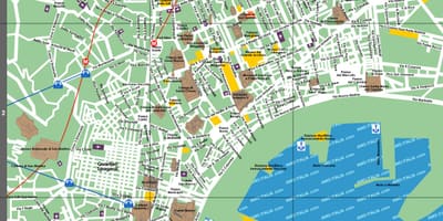 Napoli turistička karta